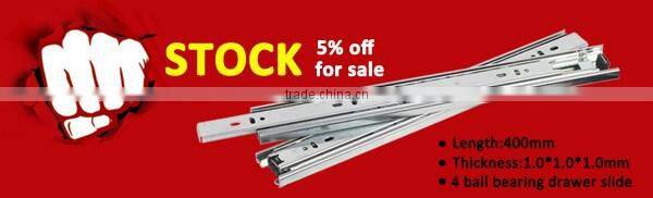 Hot sale!! Mini telescopic slide drawer, 16mm ball bearing slide brackets