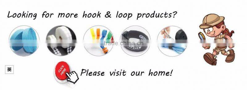 Custom logo 3/4 inch 1 inch hook and loop cinch straps