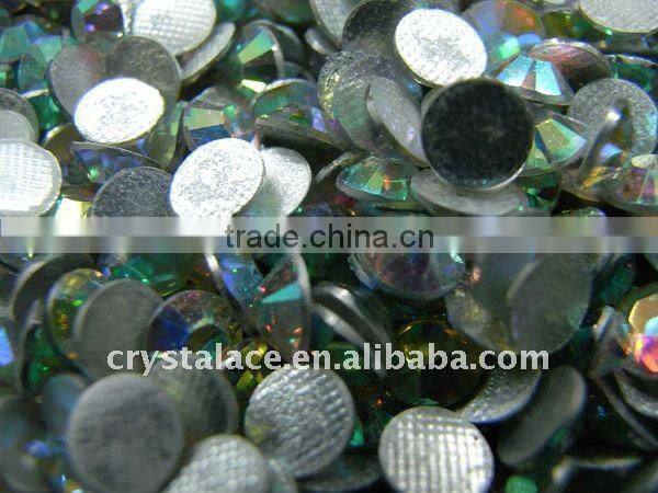 Hot fix epoxy half pearl