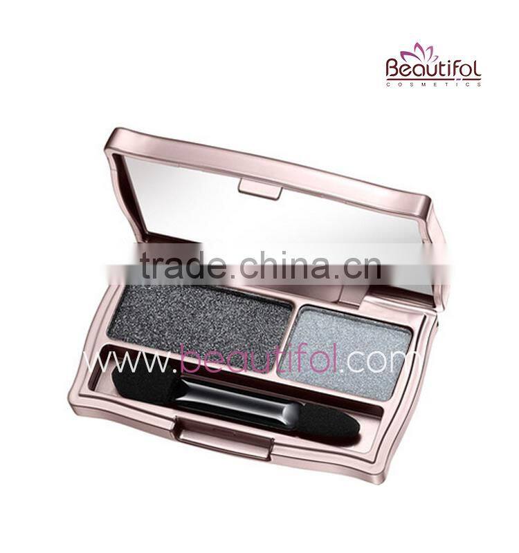Wholesale eyeshadow makeup palettes, 5 eye shadow make up palette, Long-lasting, easily color, lovely cosmetics round compact