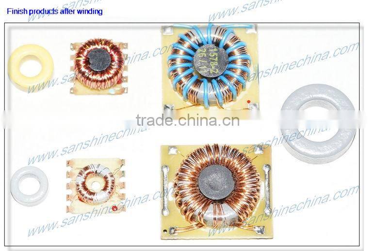automatic fine wire toroidal winding machine(SS900B2 series wire D 0.07~0.25mm) replace JOVIL toroidal winder