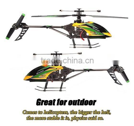 New & Improved WL V911 4 CH Single Rotor Helicopter Version 2 Red / White by WE-R-KIDS(252905)