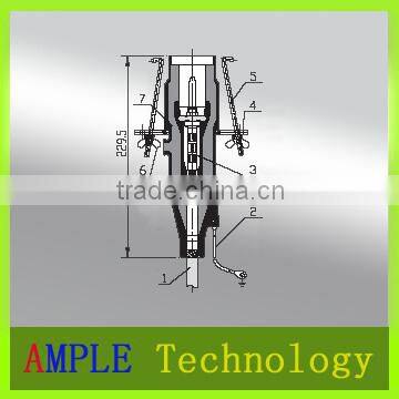Straight plug in termination ,connectors 24kV 250A