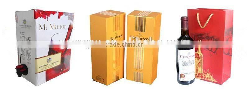 High Quality Bag In Box Wine , Paper Red Wine Bag