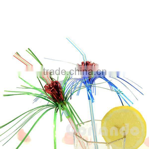 Wholesale Long Fireworks Decorative Drinking Straw