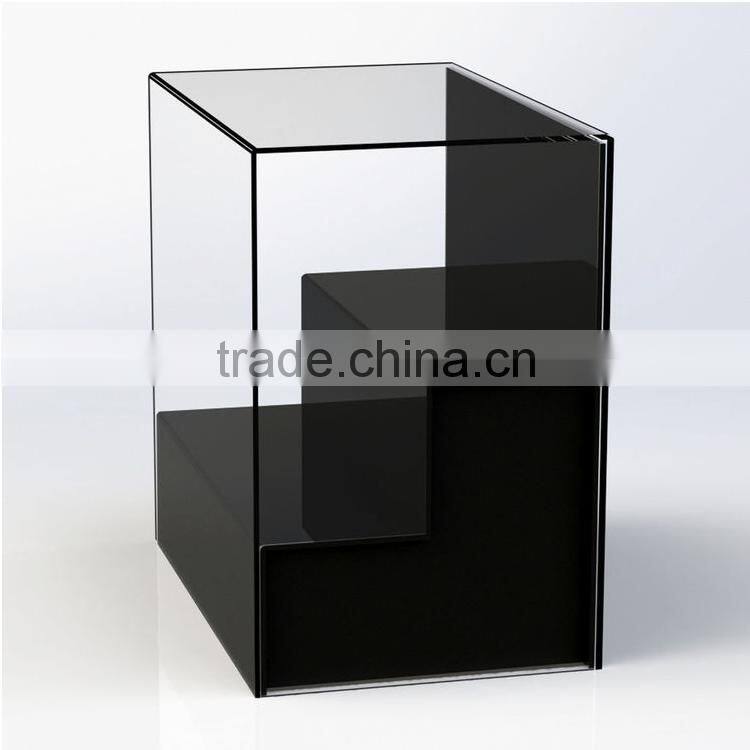 Custom Design Tiered Acrylic Display Case