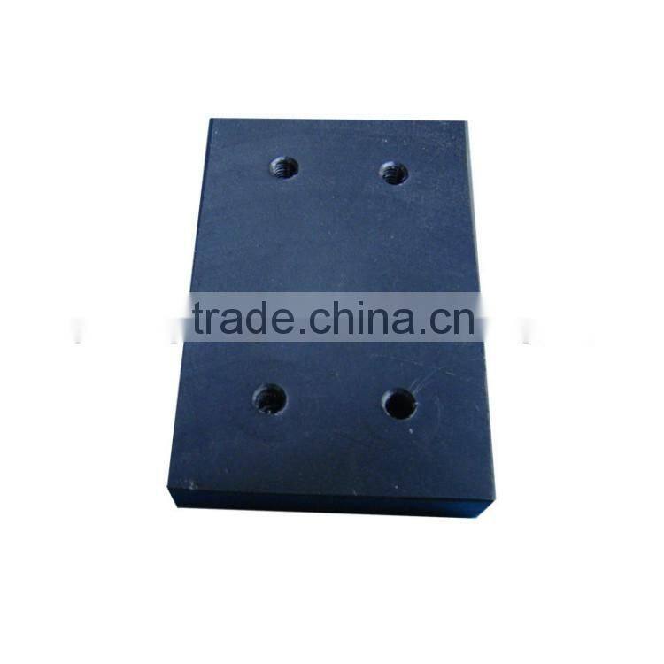 Custom made hardness block board cellulose acetate plastic black coloured POM acetal sheet