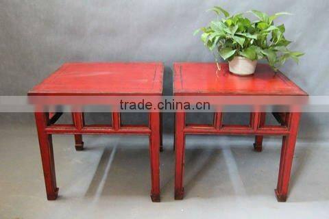 chinese antique furniture square stool