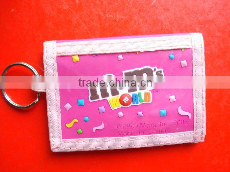 New-fashioned pvc card wallet