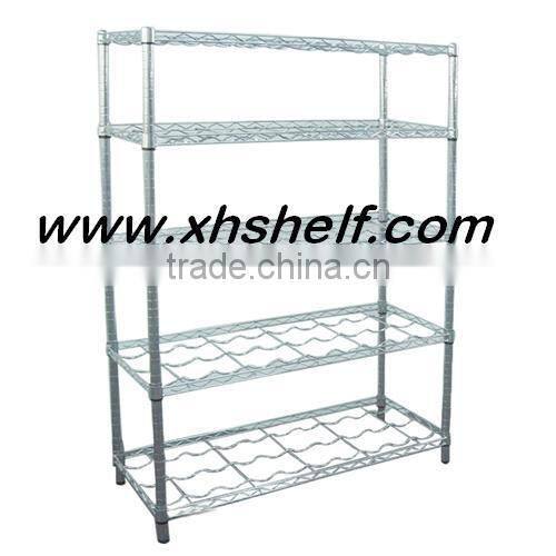 Double Side Chrome Metal Wire Shelf With NSF Certification