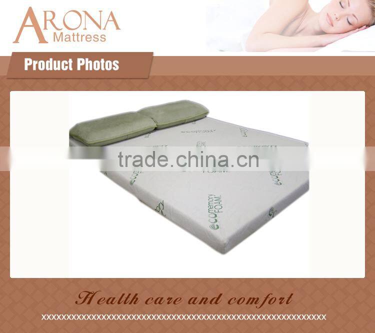 new High-end cheap 2 inch wholesale memory foam mattress topper
