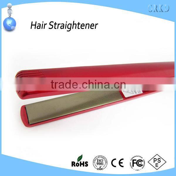 Personalized hair straightener hair flat iron with lcd displayer