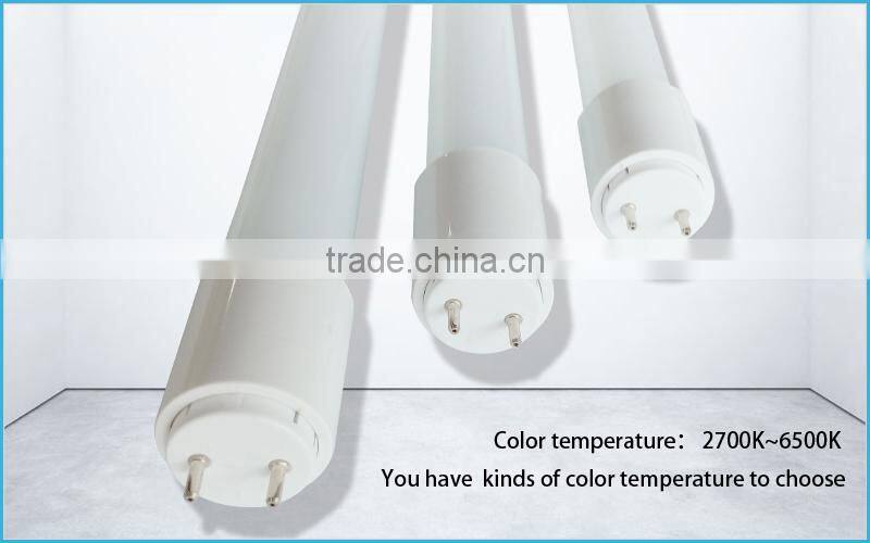 Manufacturer Aluminum Direct Plug and Play T8 20W Compatible Ballast led light 1200mm led tube G13 T8 Tube