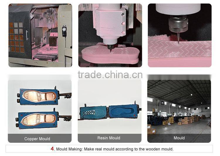 Black color flexible casual shoes rubber outsoles