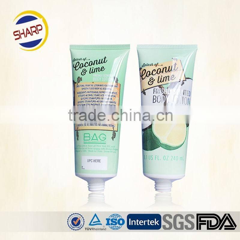 Printing as your graphics , all size of plastic tube packaging for cosmetics