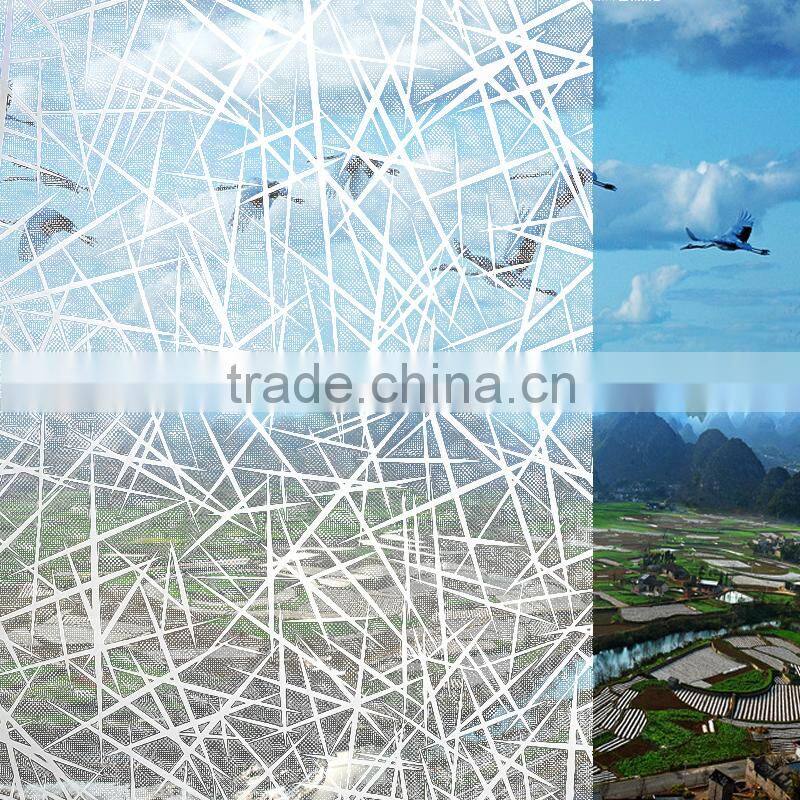 Transparent pe protective window film for glass table