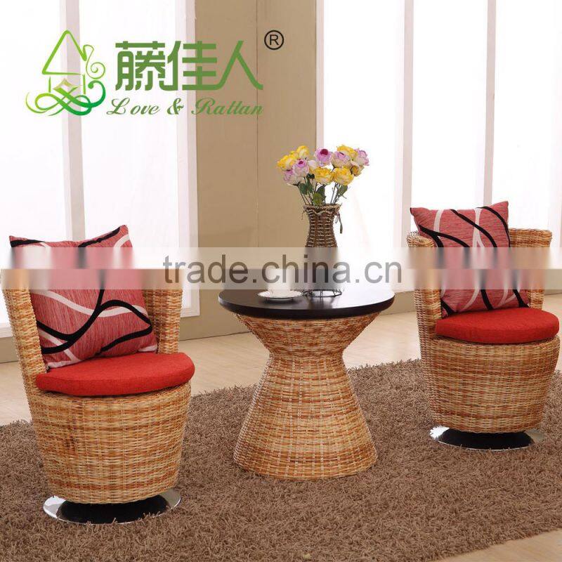 Luxury 5 Star Customerized Bamboo Wicker Rattan Hotel Guest Room Furniture