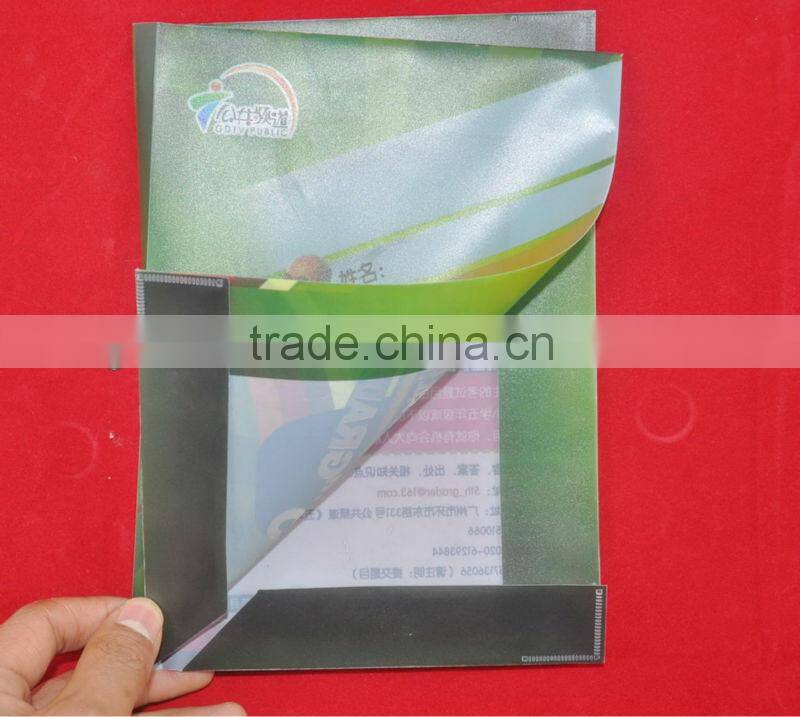 PP Material Document Pocket File Folder