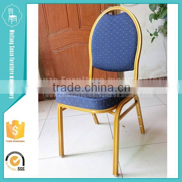 Stackable church banquet dining chairs