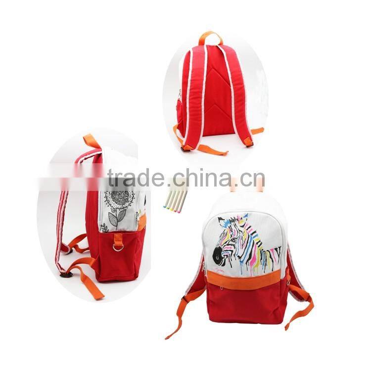 Yes novelty leisure school backpack shoulder bags expensive canvas bags