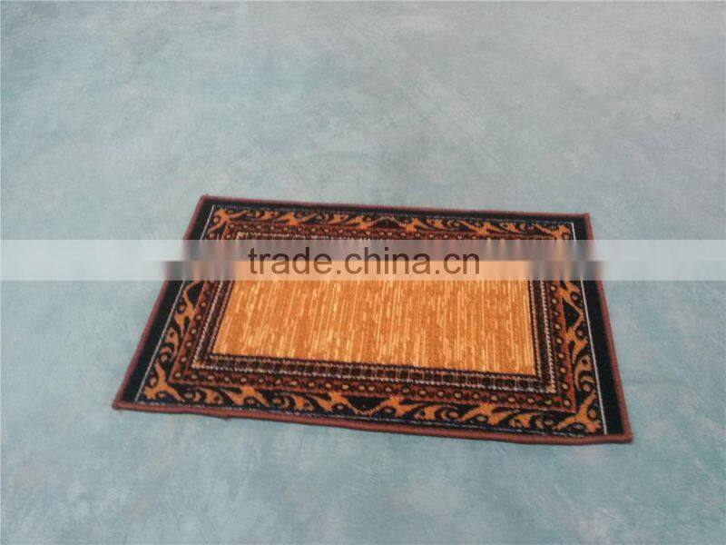 Loop pile door mat