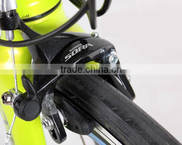 No foldable and 18 speeds road bike china