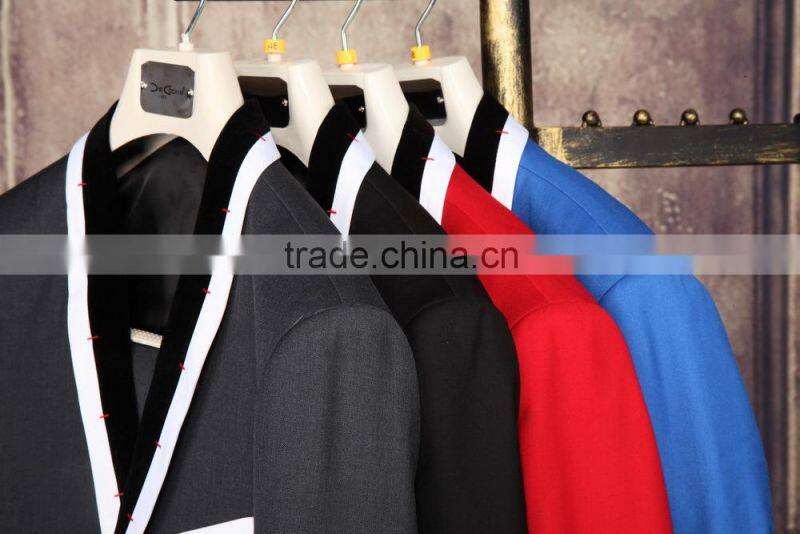 2016 men coat pant designs wedding suit red formal dress suit wedding