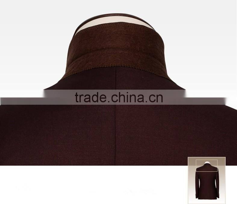 Wine Color Groom Suits Custom Made In Turkey