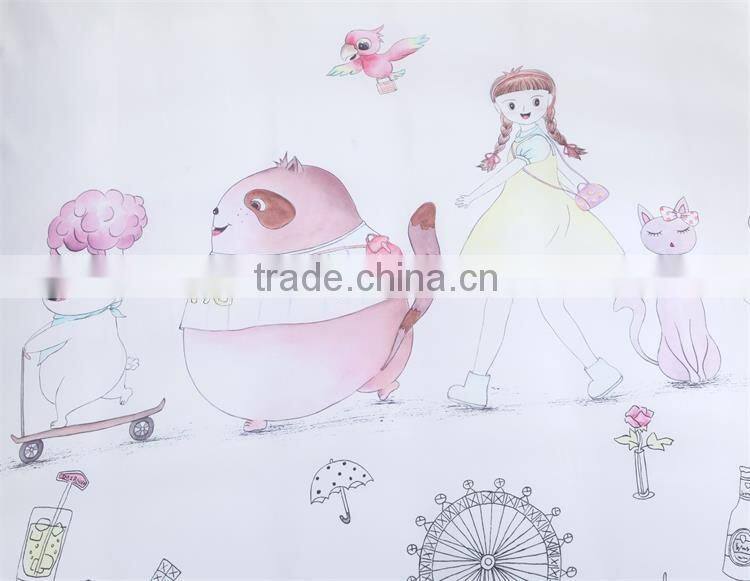 100% Cotton Fabric 3d Kids Bedding Set