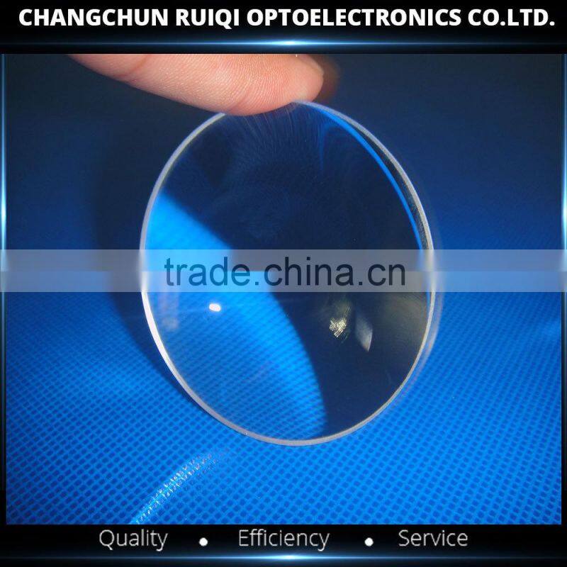 N-BK7 Plano convex lens of diameter 75mm and focal length 200 mm.