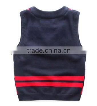 Organic cotton baby clothing kids argyle sweater vest baby knit vest infant knit vest sweater