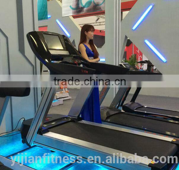 new gym equipment commercial treadmill AC 6.0HP with TV player