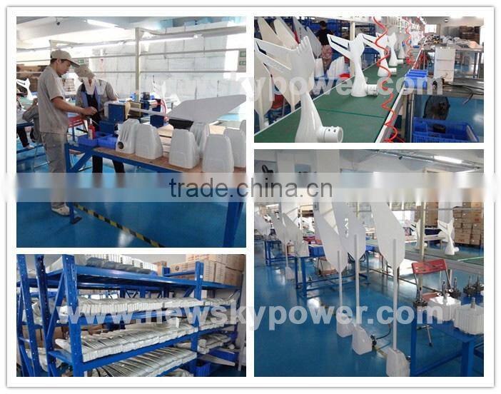 400w600w800w1200w1600w 48v 24v 12v mini wind turbine for home use