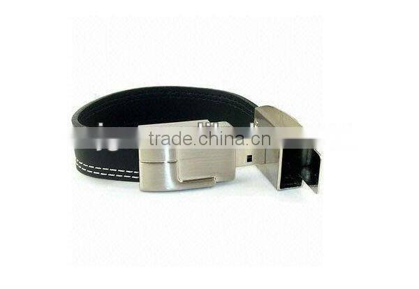 High Speed Leather USB Flash Drive,Bracelet USB Flash Drive