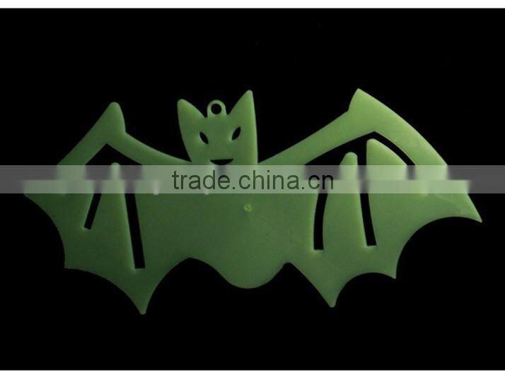 Plastic Halloween glow in the dark sticker