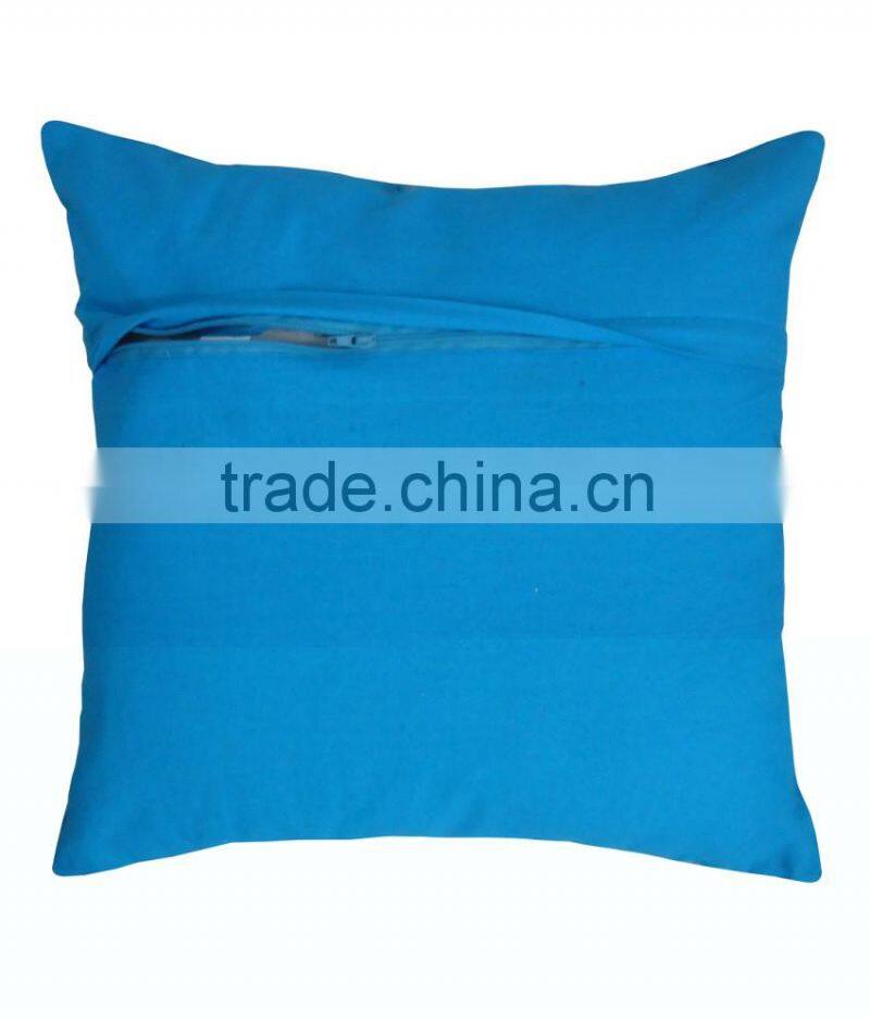 Bird Of Paradise Cushion Cover Indian Kantha Pillow Cover