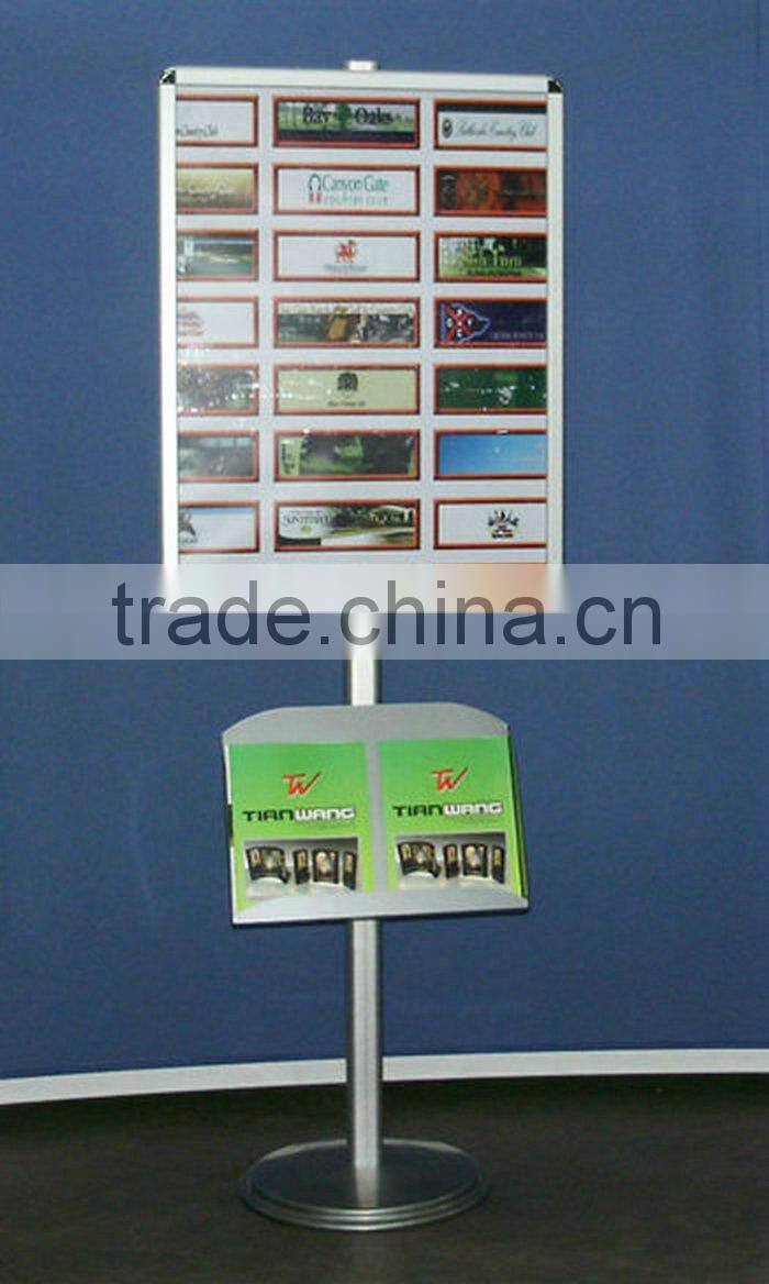 Customade 180CM Height Advertising A3 Poster Daisplay Stand