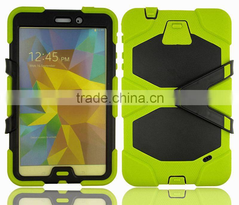 For Samsung Galaxy Tab 4 8.0 T330 heavy duty shockproof case with kickstand