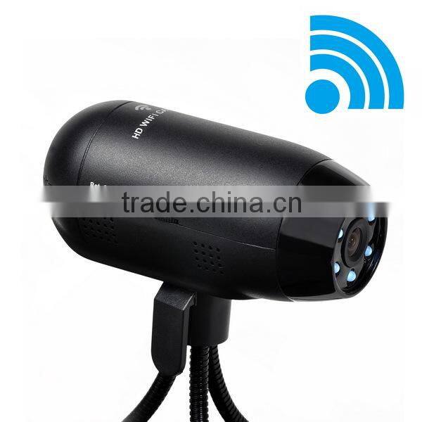 2014 Best sell 720P HD Wifi external Camera for iOS/ Android devices/ PC