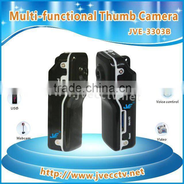 JVE-3303B 720*480 Mini camcorder, Digital Voice Recorder ,voice control camera recorder