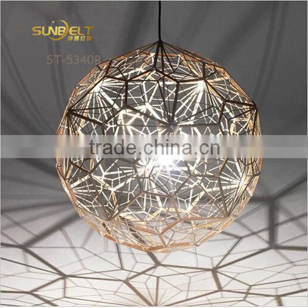 ST-5340B Sunbelt D600mm stainless steel globe lamp,glass ball pendant lamp,chrome ball pendant lamp,round ball pendant lamp.