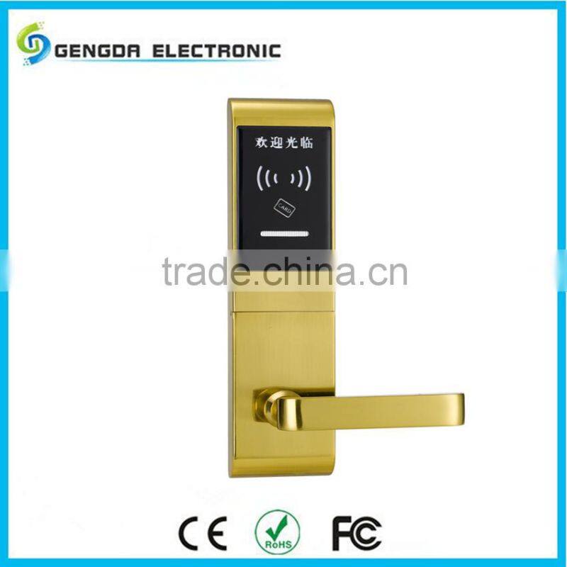 Push Pull Easy to Install Electronic Key Door Lock