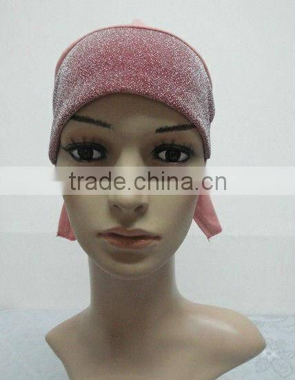C039 new style pull on underscarf,muslim scarf hats