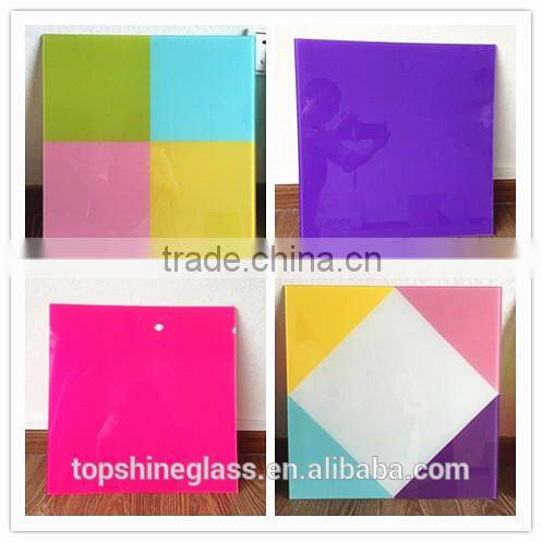 High quality tempered printed glass kitchen backsplashes