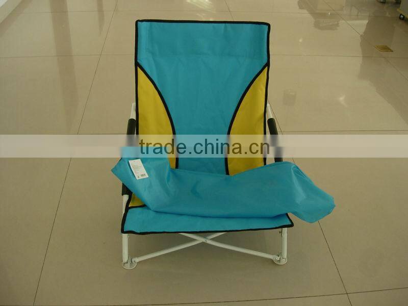 Sand Beach Chair With Carrybag -- Easy CInhouse One-Stop Production procedure Side View Of Our Factory arry