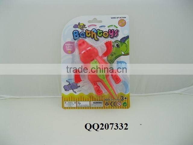 Pully wonderfull wind up plastic boats toys cute plastic wind up toy swiming boat