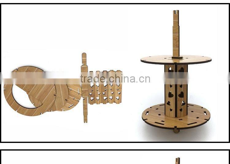 Wooden Mini Merry-go-round Model