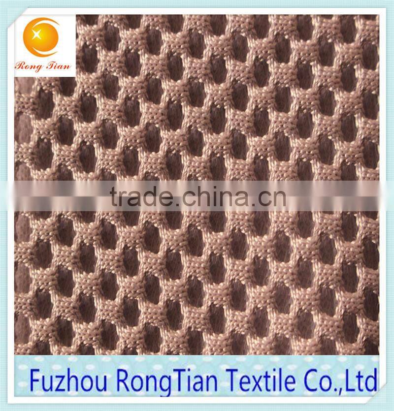 High quality knitted 490gsm 3d air mesh fabric for sport shoes