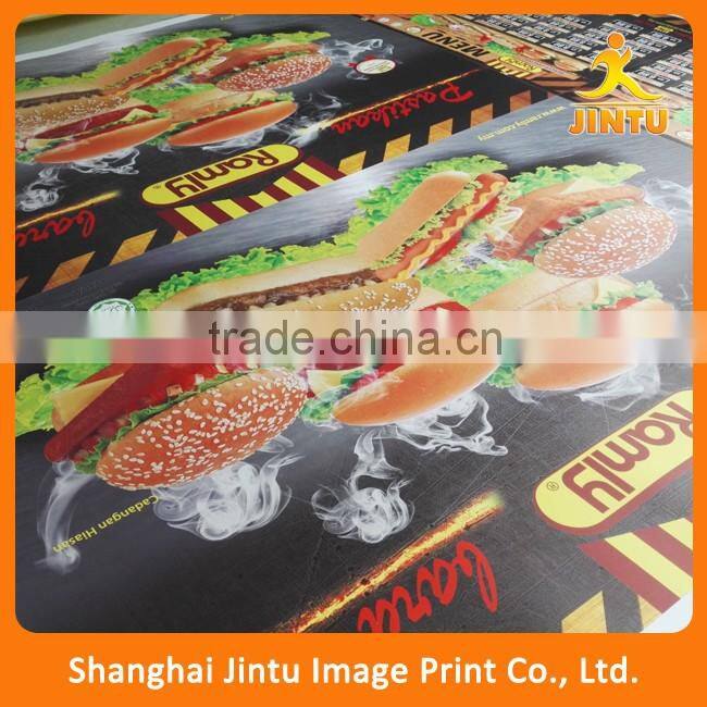 Factory price digital poster printing, self adhesive sticker poster (JTAMY-2016030202)