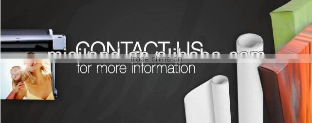 360gsm non-waterproof high glossy inkjet cotton canvas(water dye&pigment ink)